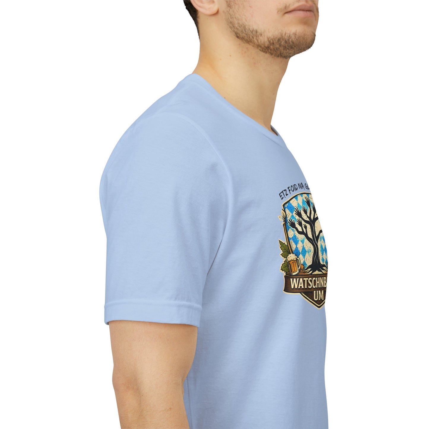 Watschnbaam T-Shirt – Bayrisches Retro-Spruchshirt für Oktoberfest & Alltag | Gratis Versand