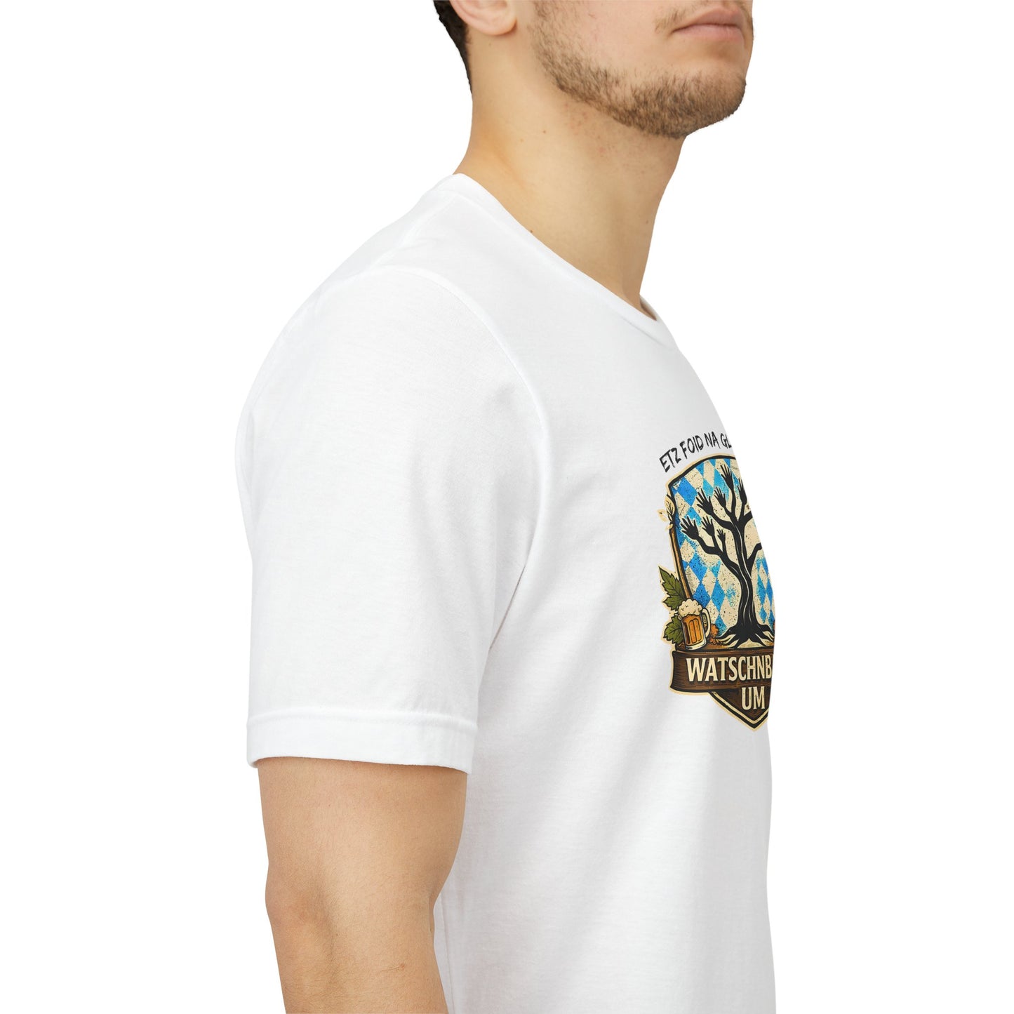 Watschnbaam T-Shirt – Bayrisches Retro-Spruchshirt für Oktoberfest & Alltag | Gratis Versand
