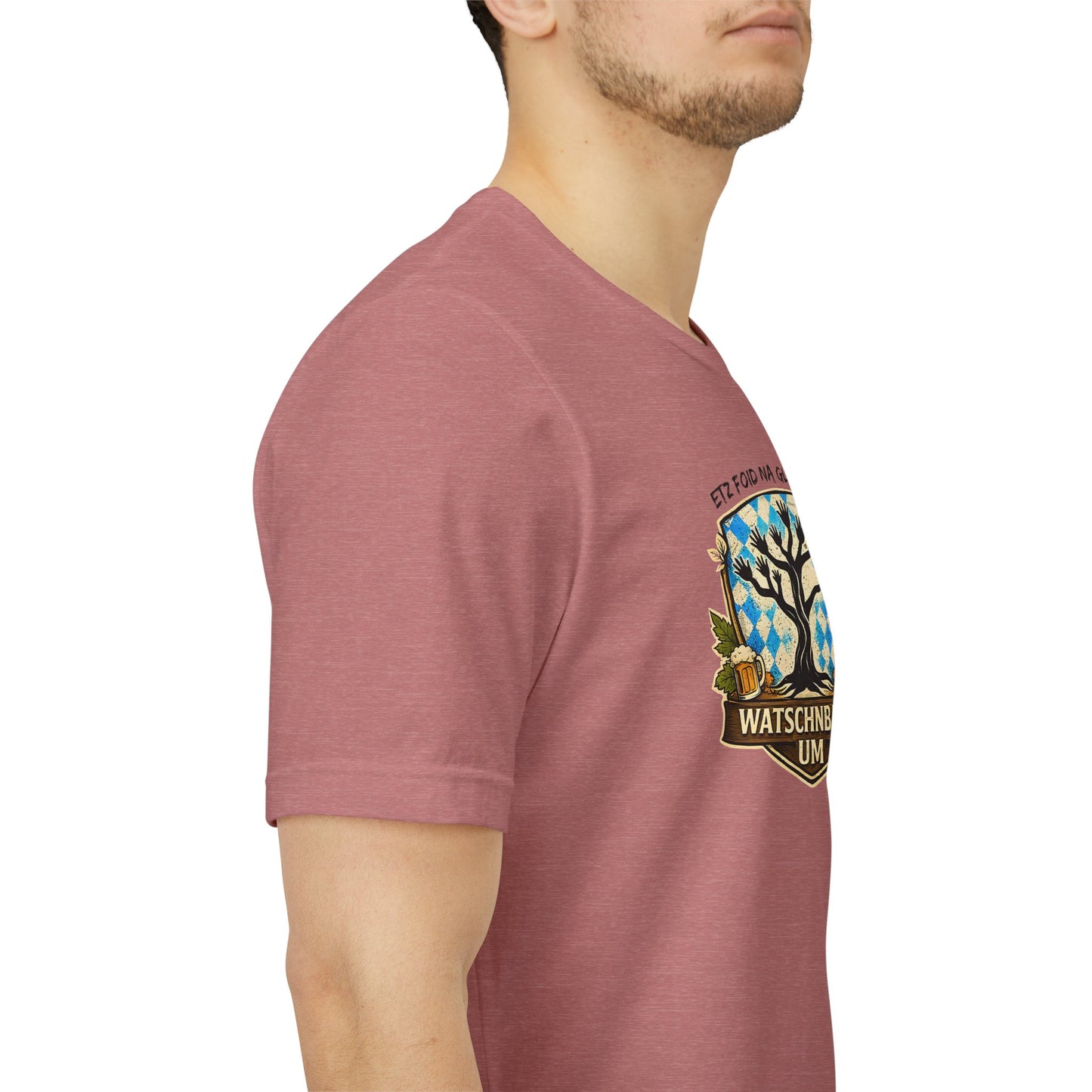 Watschnbaam T-Shirt – Bayrisches Retro-Spruchshirt für Oktoberfest & Alltag | Gratis Versand