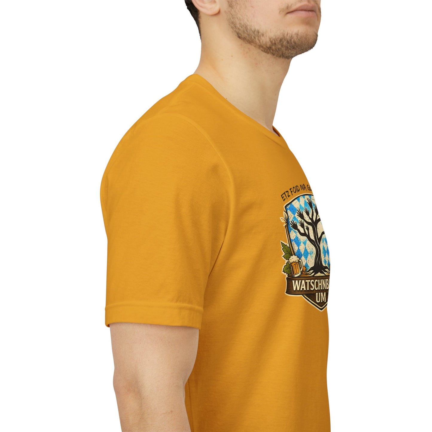Watschnbaam T-Shirt – Bayrisches Retro-Spruchshirt für Oktoberfest & Alltag | Gratis Versand