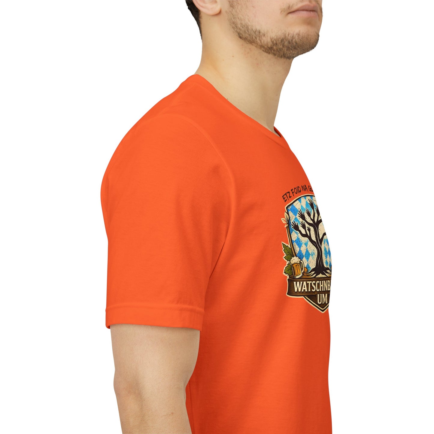 Watschnbaam T-Shirt – Bayrisches Retro-Spruchshirt für Oktoberfest & Alltag | Gratis Versand