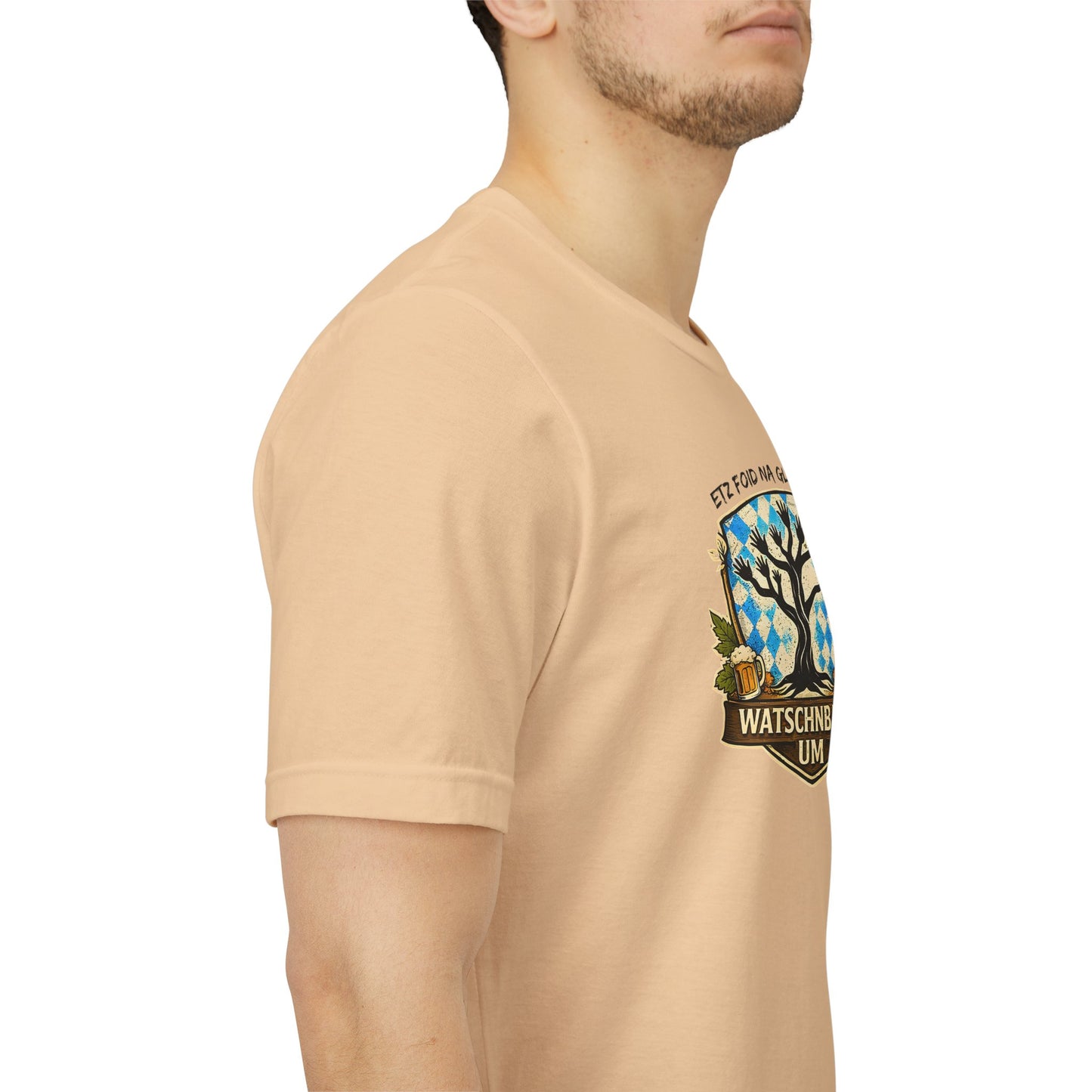 Watschnbaam T-Shirt – Bayrisches Retro-Spruchshirt für Oktoberfest & Alltag | Gratis Versand