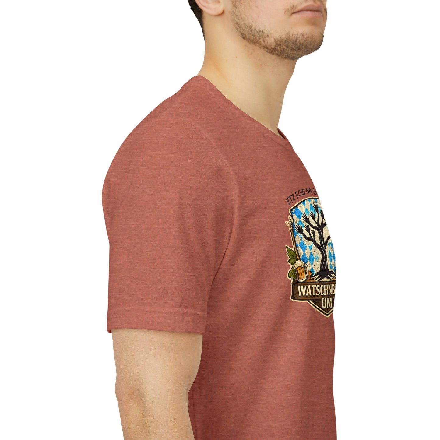 Watschnbaam T-Shirt – Bayrisches Retro-Spruchshirt für Oktoberfest & Alltag | Gratis Versand