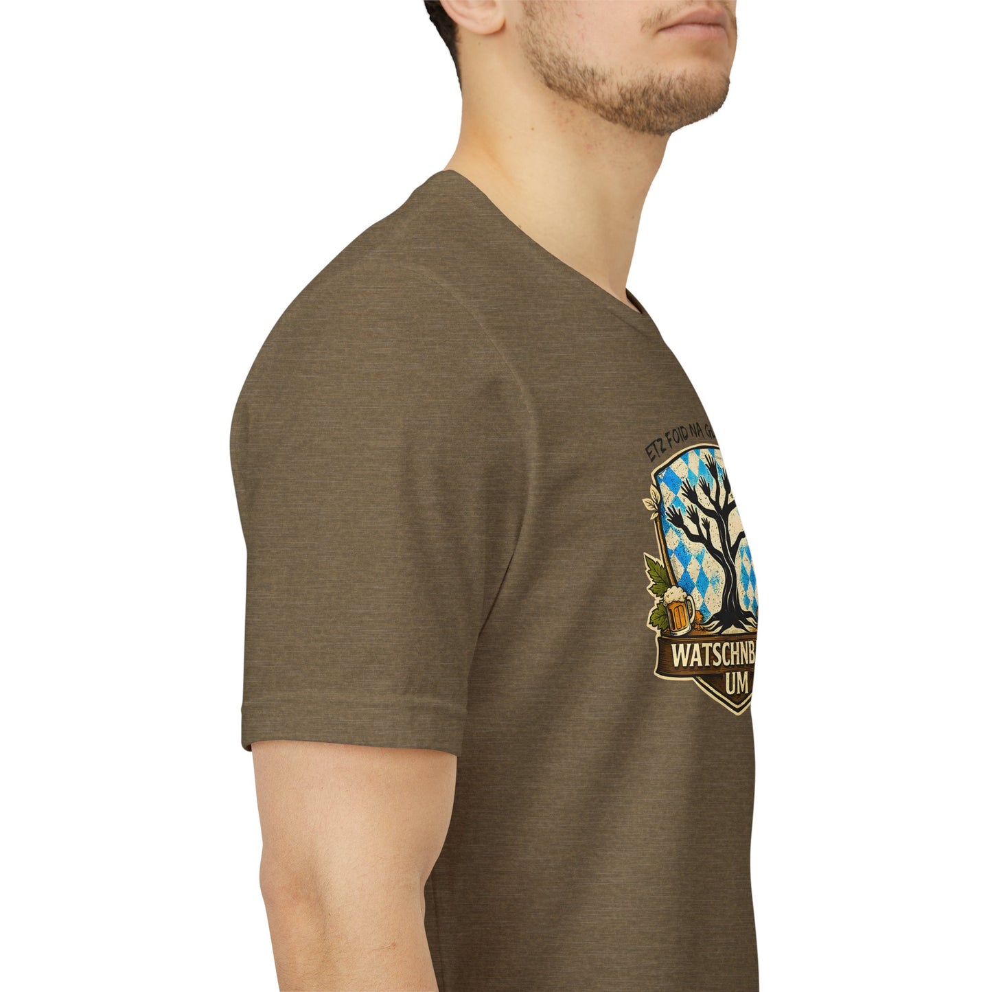 Watschnbaam T-Shirt – Bayrisches Retro-Spruchshirt für Oktoberfest & Alltag | Gratis Versand