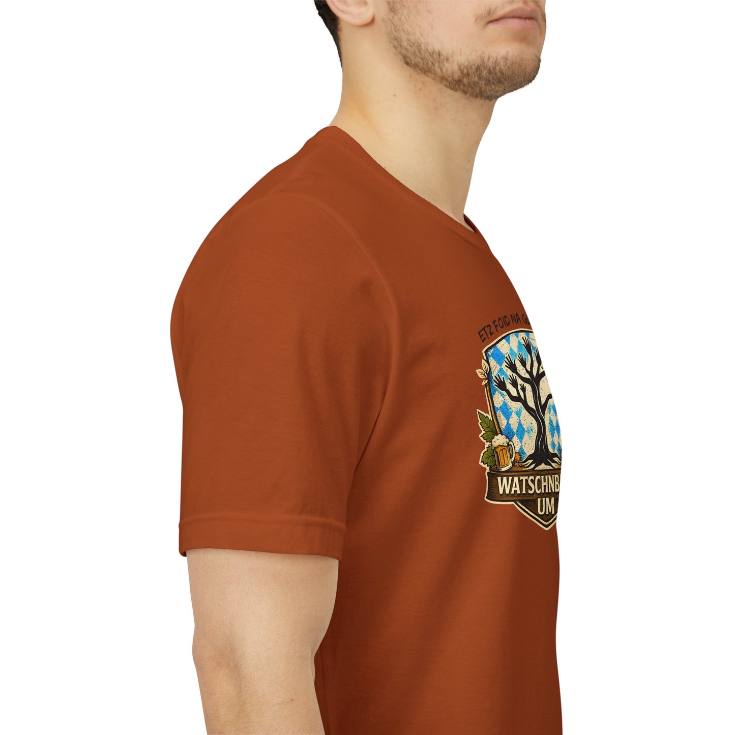 Watschnbaam T-Shirt – Bayrisches Retro-Spruchshirt für Oktoberfest & Alltag | Gratis Versand